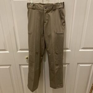 Blauer Pants Tactical Men 8666 Silver Tan LT211519 RN 78845 Size 28 REG Rip Stop